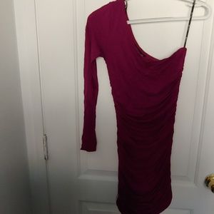Magenta Dress